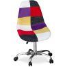 Silla de Oficina con ruedas  - Silla de Escritorio - Tapizada en Patchwork - Tessa image 7
