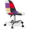 Silla de Oficina con ruedas  - Silla de Escritorio - Tapizada en Patchwork - Tessa image 7