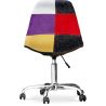 Silla de Oficina con ruedas  - Silla de Escritorio - Tapizada en Patchwork - Tessa image 7