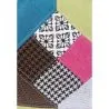 Silla de Oficina con Ruedas - Silla de Escritorio - Tapizada en Patchwork - Simona  image 7