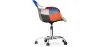 Silla de Oficina con Reposabrazos - Silla de Escritorio con Ruedas - Tapizada en Patchwork  - Pixi image 7