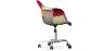 Silla de Oficina con Reposabrazos - Silla de Escritorio con Ruedas - Tapizada en Patchwork  - Ray image 7