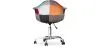 Silla de Oficina con Reposabrazos - Silla de Escritorio con Ruedas - Tapizada en Patchwork  - Ray image 7