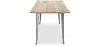 Mesa de Comedor Rectangular - Diseño Industrial - Madera - Troy image 7