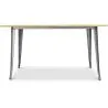 Mesa de Comedor Rectangular - Diseño Industrial - Madera - Troy image 7