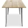 Mesa de Comedor Rectangular - Diseño Industrial - Madera - Troy image 7