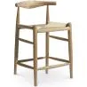 Taburete Diseño Boho Bali en Madera - 65cm - Elb image 7