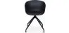 Silla de Oficina con Reposabrazos - Silla de Escritorio de Diseño Negro - Joan  image 7