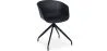 Silla de Oficina con Reposabrazos - Silla de Escritorio de Diseño Negro - Joan  image 7