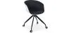 Silla de Oficina con Reposabrazos - Silla de Escritorio con Ruedas - Blanco y Negro - Jodie  image 7