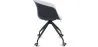 Silla de Oficina con Reposabrazos - Silla de Escritorio con Ruedas - Blanco y Negro - Jodie  image 7
