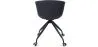 Silla de Oficina con Reposabrazos - Silla de Escritorio con Ruedas - Blanco y Negro - Jodie  image 7