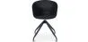 Silla de Oficina con Reposabrazos Tapizada - Silla de Escritorio - Blanco y Negro - Jodie  image 7