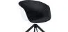 Silla de Oficina con Reposabrazos Tapizada - Silla de Escritorio - Blanco y Negro - Jodie  image 7