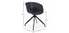 Silla de Oficina con Reposabrazos - Silla de Escritorio de Diseño Negro - Jodie  image 7