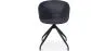 Silla de Oficina con Reposabrazos - Silla de Escritorio de Diseño Negro - Jodie  image 7