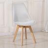 Silla de Comedor Tapizada en Tela - Estilo Escandinavo - Denisse image 7