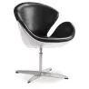 Sillón con reposabazos - Estilo Aviador - Tapizado en Cuero - Via image 7