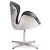 Sillón con reposabazos - Estilo Aviador - Tapizado en Cuero - Via image 7
