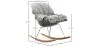 Sillón Mecedora Acolchada - Diseño Escandinavo - Ruma image 7
