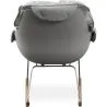 Sillón Mecedora Acolchada - Diseño Escandinavo - Ruma image 7