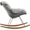 Sillón Mecedora Acolchada - Diseño Escandinavo - Ruma image 7