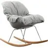 Sillón Mecedora Acolchada - Diseño Escandinavo - Ruma image 7