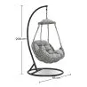 Silla Colgante de Jardin - Columpio - Ella image 7