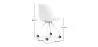 Silla de Oficina con Ruedas - Silla de Escritorio Blanca - Canva image 7