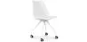 Silla de Oficina con Ruedas - Silla de Escritorio Blanca - Canva image 7