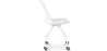 Silla de Oficina con Ruedas - Silla de Escritorio Blanca - Canva image 7