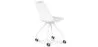 Silla de Oficina con Ruedas - Silla de Escritorio Blanca - Canva image 7
