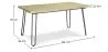 Pack Mesa de Comedor - Diseño Industrial 150cm + Pack de 6 Sillas de Comedor - Diseño Industrial - Hairpin Stylix image 7