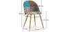 Silla de Comedor - Tapizada en Patchwork - Estilo Escandinavo - Patty image 7