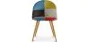Silla de Comedor - Tapizada en Patchwork - Estilo Escandinavo - Simona image 7