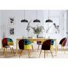 Silla de Comedor - Tapizada en Patchwork - Estilo Escandinavo - Ray image 7
