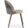 Silla de Comedor - Tapizada en Patchwork - Estilo Escandinavo - Patty image 7