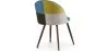 Silla de Comedor - Tapizada en Patchwork - Estilo Escandinavo - Simona image 7