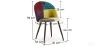 Silla de Comedor - Tapizada en Patchwork - Estilo Escandinavo - Ray image 7