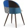 Silla de Comedor - Tapizada en Patchwork - Estilo Escandinavo - Pixi image 7