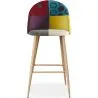 Taburete Tapizado en Patchwork - Estilo Escandinavo - Evelyne  image 7