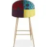 Taburete Tapizado en Patchwork - Estilo Escandinavo - Evelyne  image 7