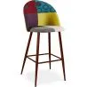 Taburete Tapizado en Patchwork - Estilo Escandinavo - Ray image 7