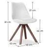 Silla de Comedor - Estilo Escandinavo - Denisse image 7