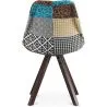 Silla de Comedor - Tapizada en Patchwork - Patty image 7