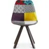 Silla de Comedor - Tapizada en Patchwork - Ray image 7