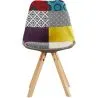 Silla de Comedor - Tapizada en Patchwork - Ray image 7