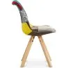 Silla de Comedor - Tapizada en Patchwork - Ray image 7