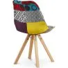 Silla de Comedor - Tapizada en Patchwork - Ray image 7
