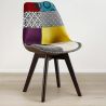 Silla de Comedor - Tapizada en Patchwork - Ray image 7